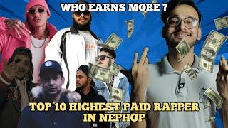 Top10 Highest Paid Rappers Of Nepal in 2021 |  Monthly Income From Youtube | REACTION