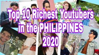 TOP 10 RICHEST YOUTUBERS IN THE PHILIPPINES * AND SOME OF INFORMATION