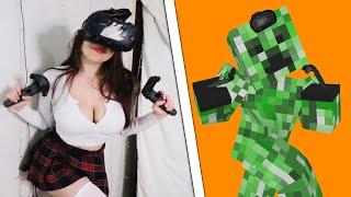 DUMB GIRL FULL BODY MINECRAFT