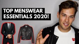 MENSWEAR ESSENTIALS: Top 10 MENS FASHION BASICS EVERY GUY NEEDS I 2020