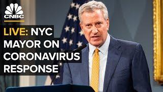 WATCH LIVE: NYC Mayor Bill de Blasio speaks on coronavirus pandemic as cases surge - 4/1/2020