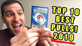 *IT'S BACK!* My Top 10 BEST Pokemon Cards Pulls (2019)