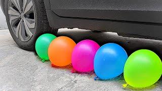 EXPERIMENT CAR vs TOP 10 ORBEEZ BALLOONS