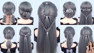 TOP 10 Easy Braided Hairstyle Personalities for Girls | Transformation Hairstyle Tutorial #41