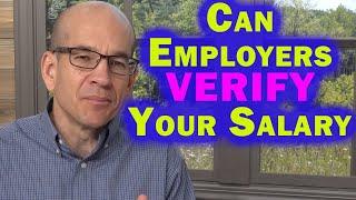 Can Employers Verify Salary - What To Say If You're Underpaid?