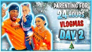 BECOMING PARENTS FOR 24 HOURS !!! I DON'T KNOW IF WE ARE READY**VLOGMAS DAY 2**