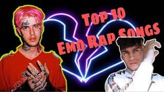 Top 10 Emo Rap Songs You NEED To Hear! 