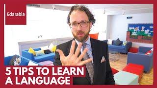Top 5 Tips for Learning a Language