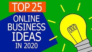 How to make money from home!! Top 25 Online Business Ideas (2020)!!