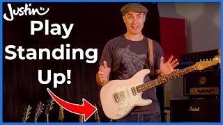 Prepare for the Stage and Learn how to Play Standing Up! | Guitar for Beginners