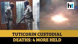 4 more cops held in Tuticorin custodial death case, people burst crackers