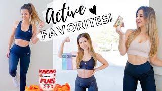 MONTHLY ACTIVE FAVORITES 2019! GYMSHARK, DOYOUEVEN, CAMPUS PROTEIN | ASHLEY GAITA