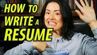 How to Write a Resume Tips - Apply for Jobs - Study Tips - Resume Template