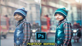 Outdoor Kid Portrait Editing in Adobe Photoshop CC & DxO Nik Collection