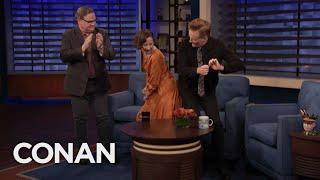 Kristen Schaal's Handshake Alternative - CONAN on TBS