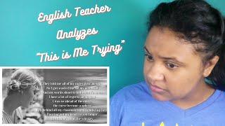 English Teacher Analyzes "This is Me Trying" by Taylor Swift