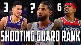 OFFICIAL Top 10 Shooting Guards In The NBA Right Now...