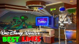 TOP 10 LINES AT DISNEY WORLD