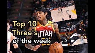 Top 10 Three's of the week, Utah Jazz