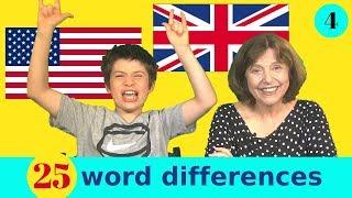 25 British and American word differences