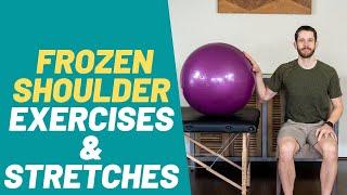 Top 10 Frozen Shoulder Exercises & Stretches - PT Time with Tim