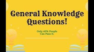 #Word Top 10 General Knowledge Question And Answer #