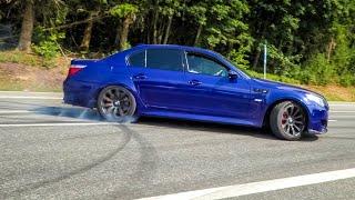 Sportscars Accelerating! M5 V10 LOUD Exhaust SOUNDS, C63S AMG, M4 GTS, Launch Control Burnouts etc