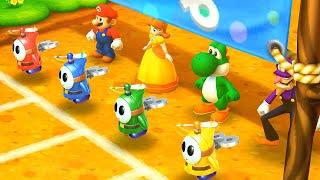 Mario Party The Top 100 MiniGames - Mario Vs WaLuigi Vs Yoshi Vs Daisy (Master Difficulty)