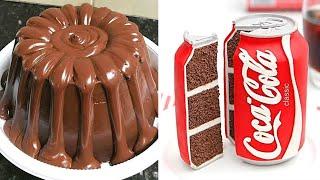 Easy DIY Chocolate Cake Hacks Ideas - How To Make Chocolate Cake Decorating Recipes