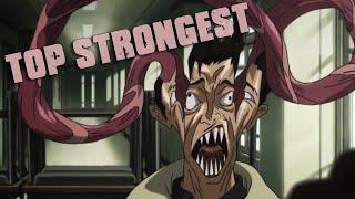 Top 10 Strongest PARASYTE