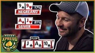 When poker gets UGLY: 5 SICK poker hands!