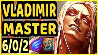 TRUKLAX (VLADIMIR) - 6/0/2 KDA TOP GAMEPLAY - EUW Ranked MASTER