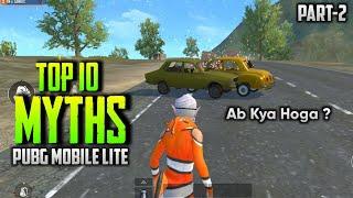 Top 10 Mythbusters In Pubg Mobile Lite | Part - 2 | Now Fly Like Rocket | No Damage From Grenade |