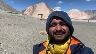 Frozen Pangong lake (-10°) | Most beautiful place of India | Ladakh in Winters | Vlog 12 |