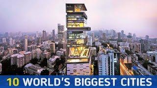 Top 10 World largest city in  area 2020.