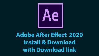 How to Download and Install Adobe After Effects CC 2020 |