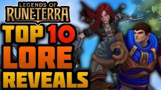 Top 10 Lore Reveals in Legends of Runeterra