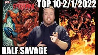 FEB 1ST TOP 10 COMIC BOOK PICKS FOR NEW WEEKLY COMIC BOOKS 2/1/22  Speculation & Review!!