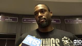 Harrison Barnes on scoring a season-high 30 points in Kings OT win over Nuggets