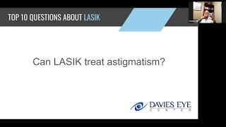 Davies Eye Center Top 10 Questions about LASIK Can LASIK Treat Astigmatism