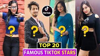 Top 20 Famous TikTok Stars Of India | Top Indian Tiktok Girls & Boys