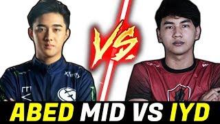 INYOURDREAM mid vs ABED — SEA Top Rank Battle Dota 2