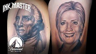 Best Tattoos of Ink Master (Season 7) | American Political Portraits