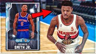 *NEW* DIAMOND DENNIS SMITH JR. GAMEPLAY!! | The MOST UNDERRATED Point Guard In NBA 2k20 MyTEAM...