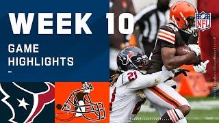 Texans vs. Browns Week 10 Highlights | NFL 2020