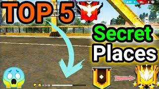 Top 5 Hidden Place in Bermuda Map for Rank Pushing |Best Hidden Place ob32 Update in Free Fire 2022