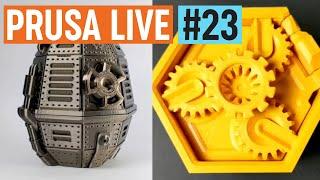 Clockspring 3D and new features on PrusaPrinters.org - PRUSA LIVE #23