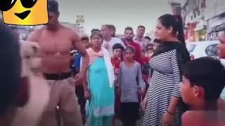 Police walon ki Kaisi Halat kar di mahila ne video  || news today