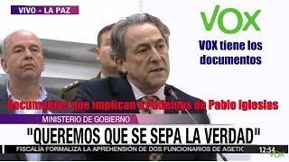 Vox en Bolivia muy urgente PODEMOS puede caer