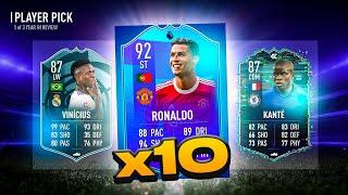 THIS IS WHAT I GOT IN 10X YEAR IN REVIEW PLAYER PICKS! | FIFA 22 ULTIMATE TEAM